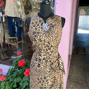 Jones New York - Animal Print Midi Dress 🤎🐆